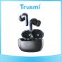 TRUSMI ANC+ENC In-Ear Bluetooth Wireless Headphones Black