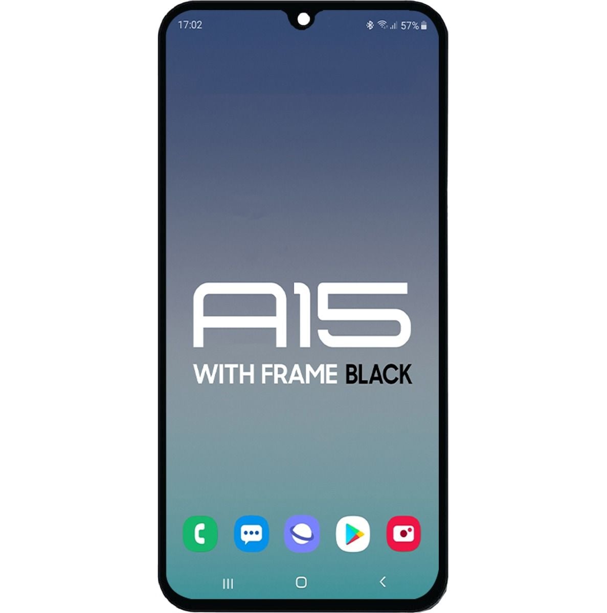 Samsung A15 4G/5G LCD With Touch + Frame Black Incell