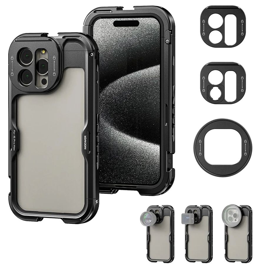 NEEWER 2nd GEN Phone Cage for iPhone 15 Pro
