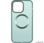 Brilliance LUX iPhone 15 Pro Max Hardware CD pattern transparent Case Green