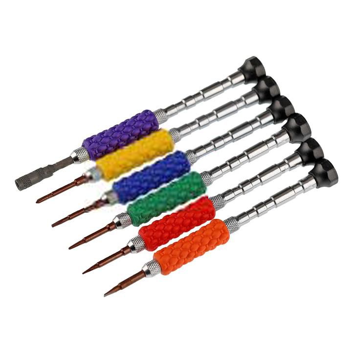 BST-669S 6 in 1 Precision Screwdriver with S2 Material Repair Tools Kit for iPhone 7