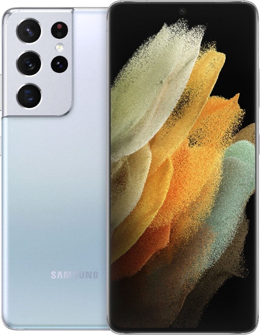 SAMSUNG S21 ULTRA SILVER GOOD SBI 128GB