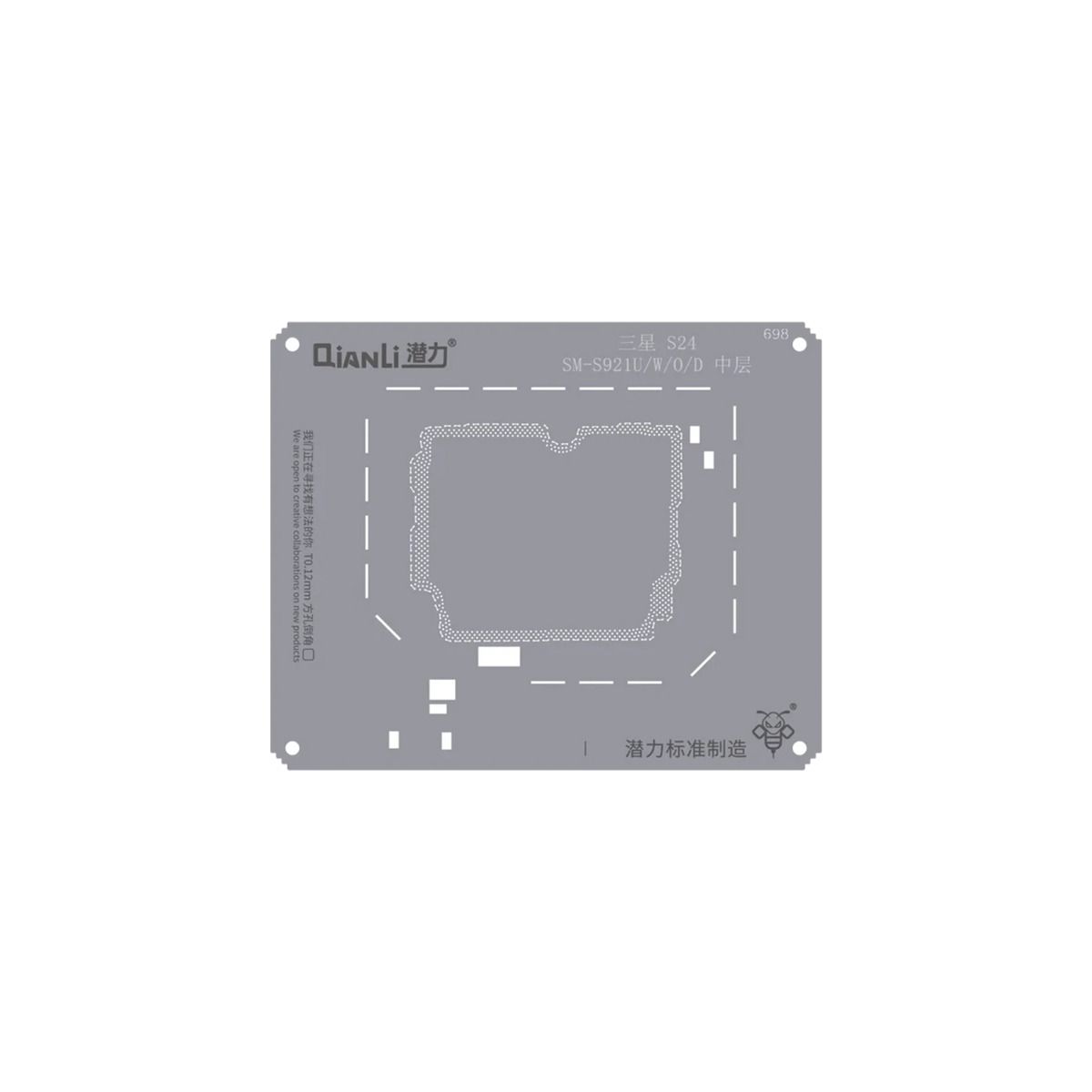 Bumblebee Stencil (QS698) For Samsung S24 SM-S921U/W/0/D Middle Layer (Qianli)