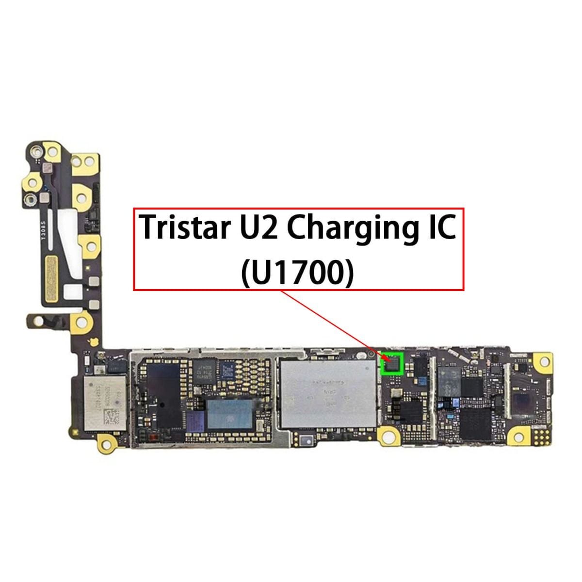iPhone 6 / 6 Plus / iPad Air 2 Tristar U2 USB Charging Controller IC #1610A-2 (U1700, U3500)