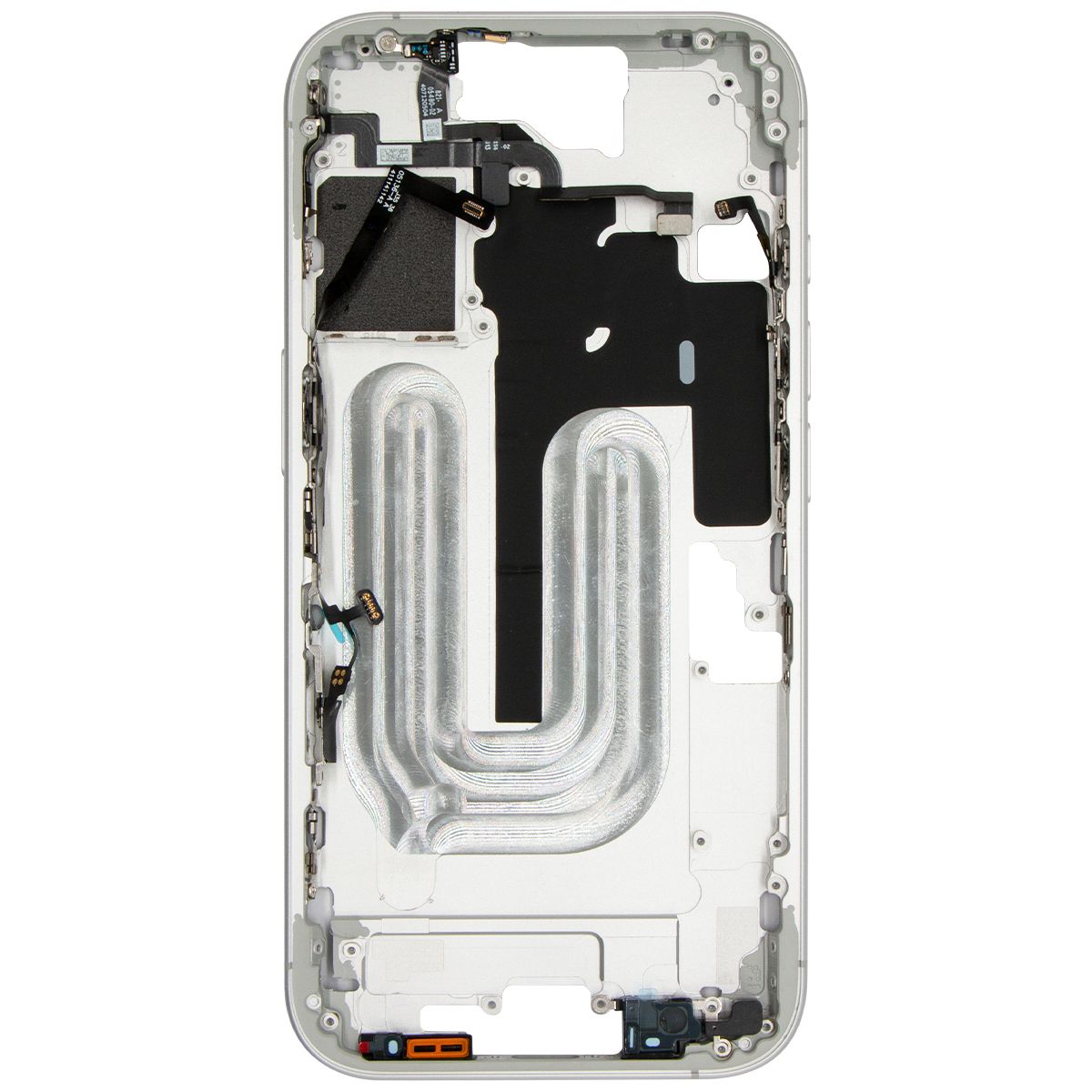 iPhone 16 Mid- Frame Housing White (OEM PULL)