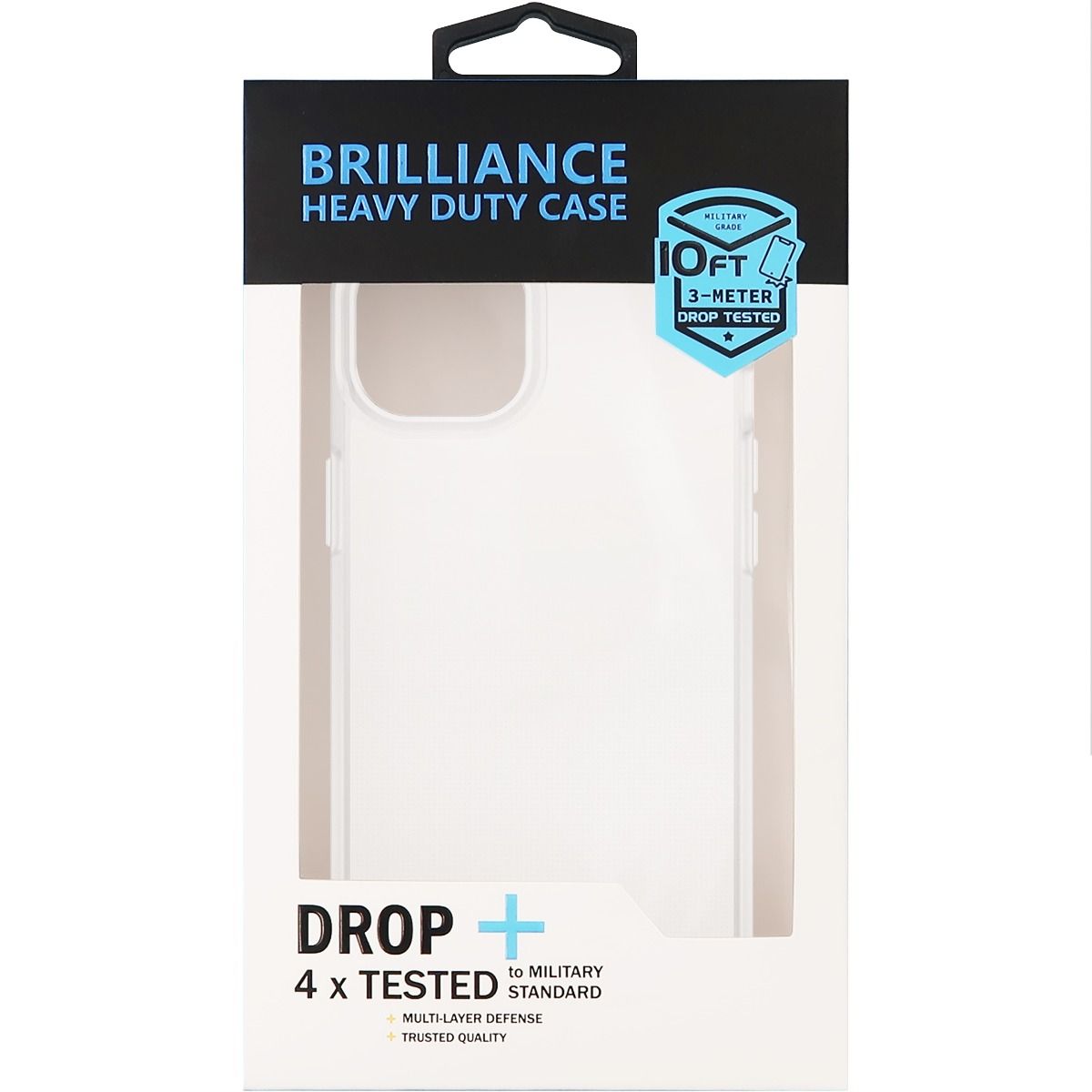 Brilliance HEAVY DUTY iPhone 14 Pro Max Slim Series Case Clear
