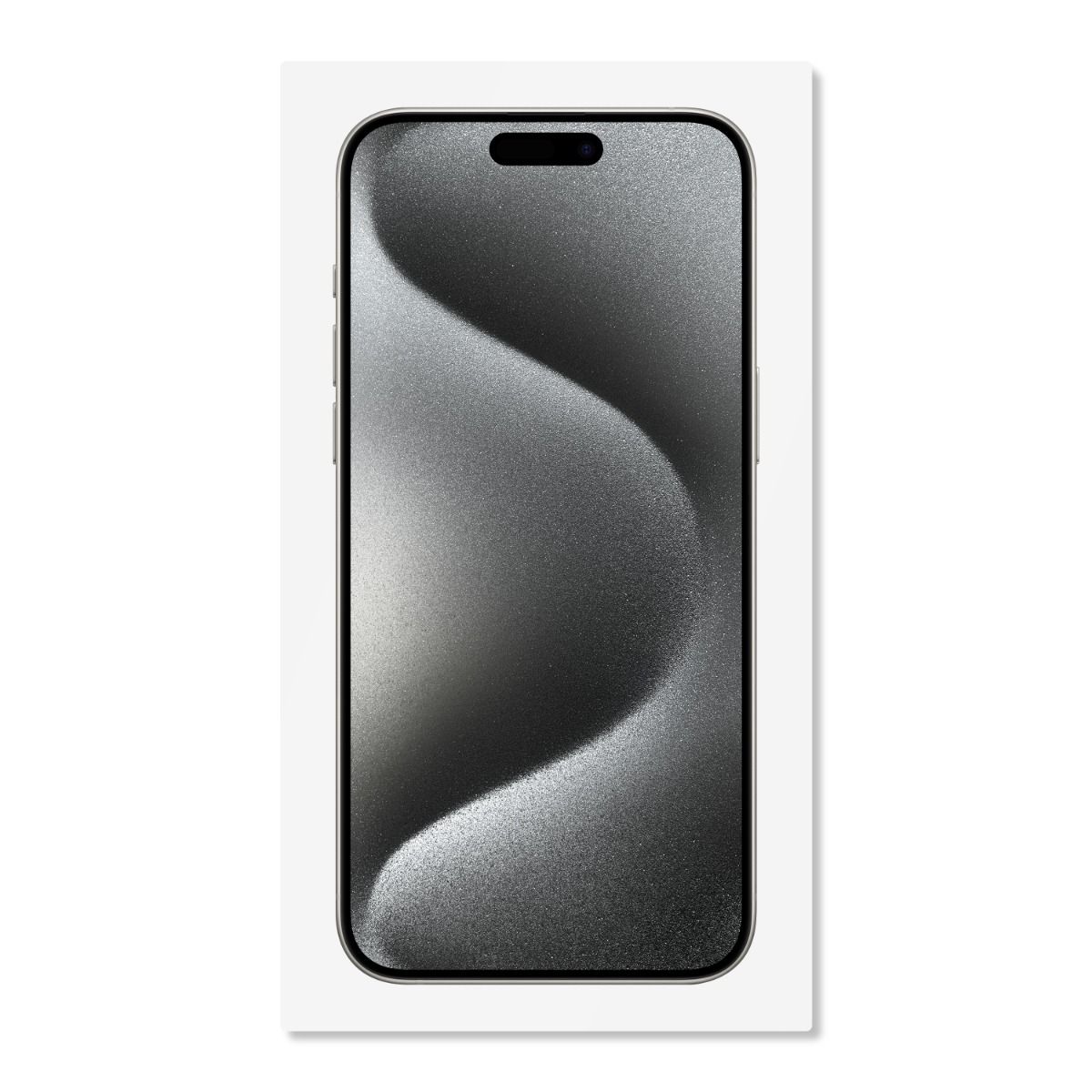 BOX FOR IPHONE 15 PRO WHITE TITANIUM
