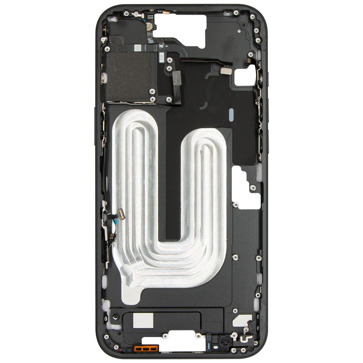 iPhone 16 Plus Mid- Frame Housing Black (OEM PULL)