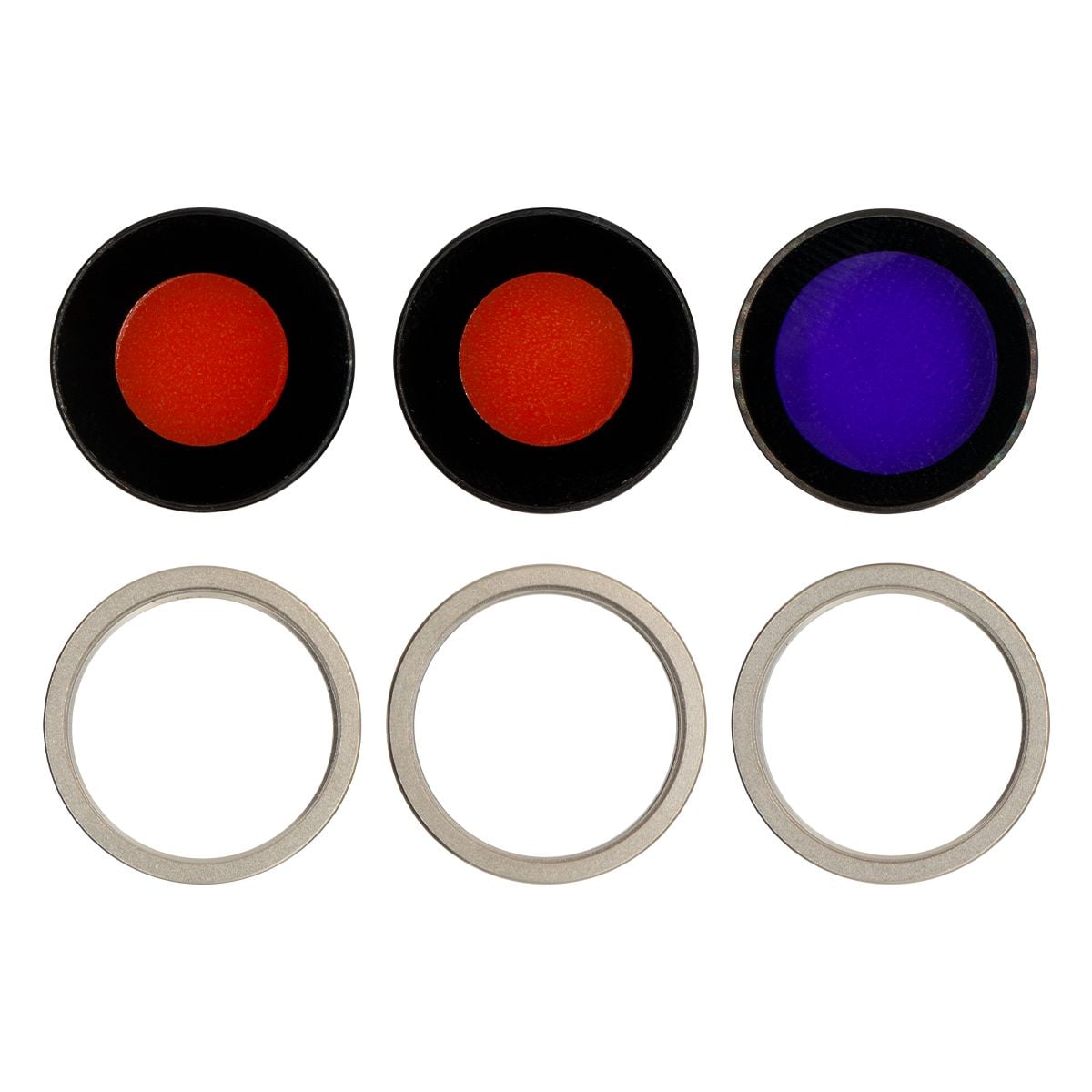 iPhone 16 Pro / 16 Pro Max Back Camera Lens With Bracket & Bezel Natural Titanium (3 Piece Set)