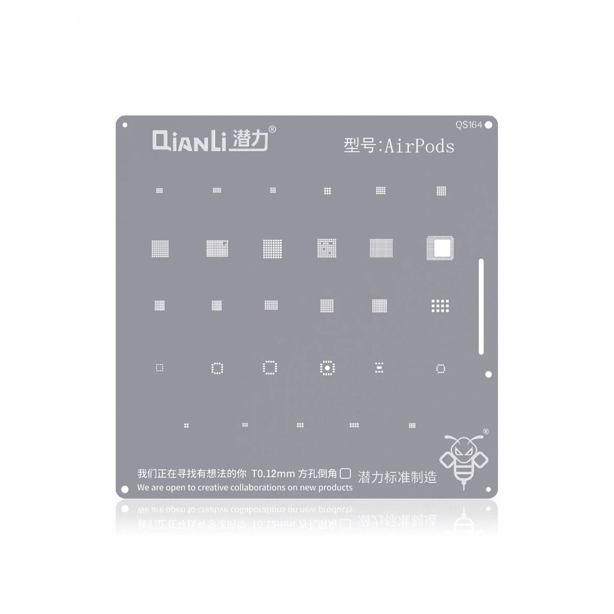 Bumblebee Stencil (QS164) For AirPods (Qianli)