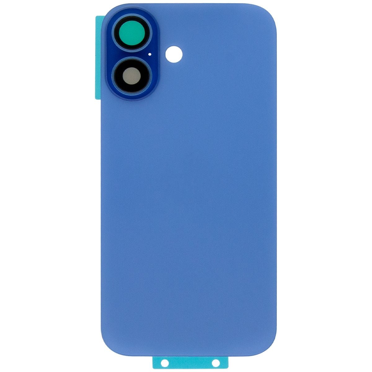 iPhone 16 Back Glass W/Steel Plate & Magnet Teal (OEM PULL)