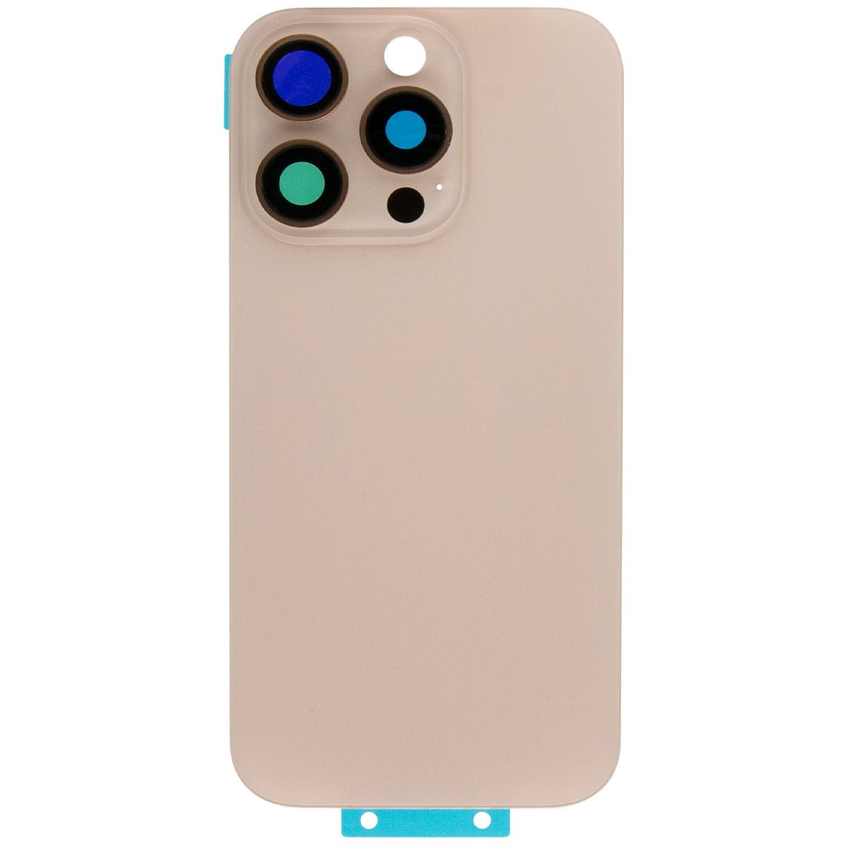 iPhone 16 Pro Back Glass W/Steel Plate & Magnet Desert Titanium (OEM PULL)