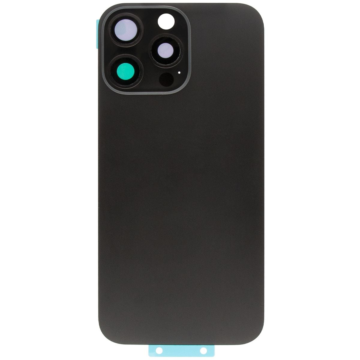 iPhone 16 Pro Max Back Glass W/Steel Plate & Magnet Black Titanium (OEM PULL)