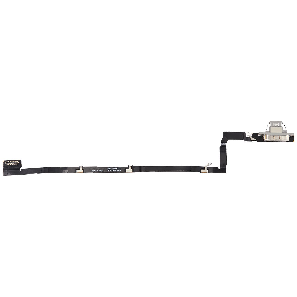iPhone Air Charging Port Flex Cloud White