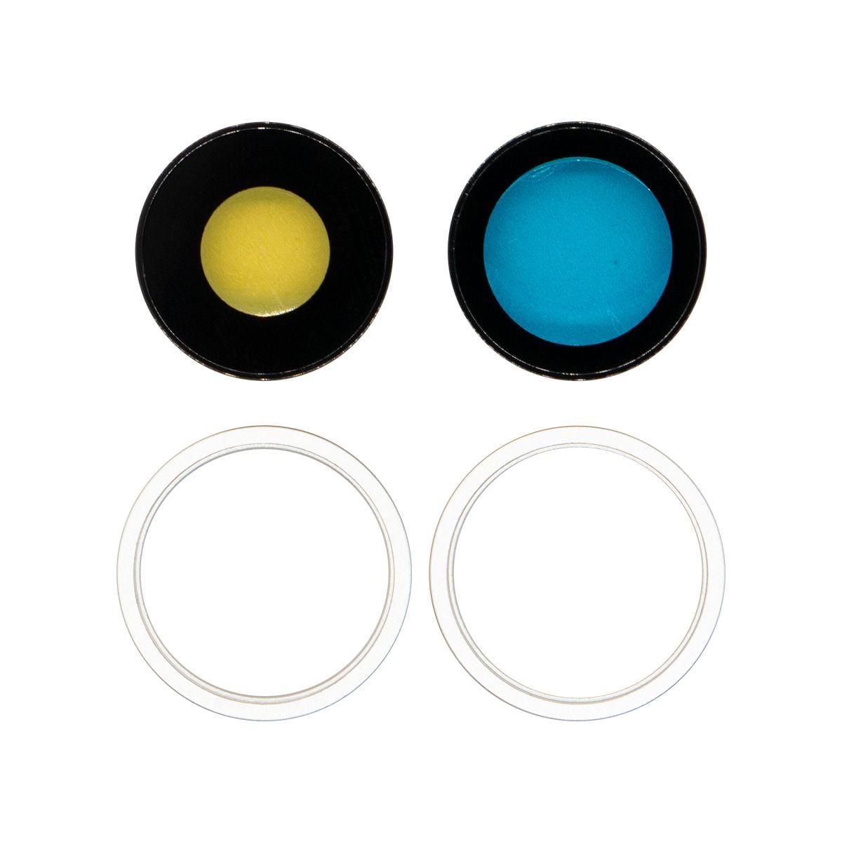 iPhone 17 Back Camera Lens With Bracket & Bezel White