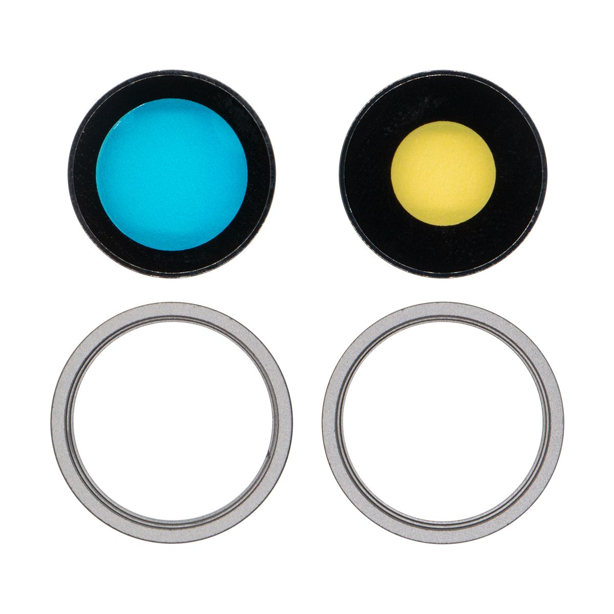 iPhone 17 Back Camera Lens With Bracket & Bezel Black
