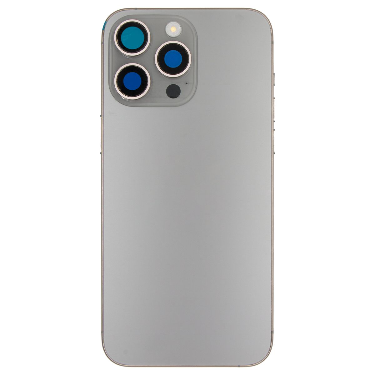 iPhone 15 Pro Max Back Housing W/ Small Parts Natural Titanium (OEM PULL)