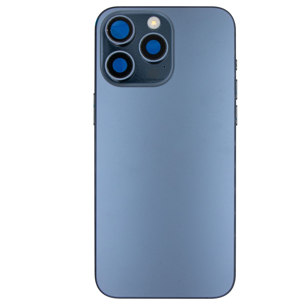 iPhone 15 Pro Max Back Housing W/ Small Parts Blue Titanium (OEM PULL)