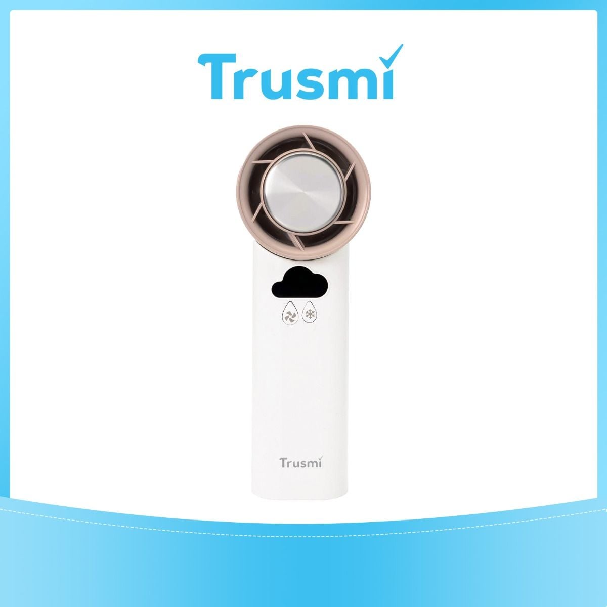TRUSMI HA06-01 Handheld Foldable Refrigerate High Speed Fan 5000mAh White