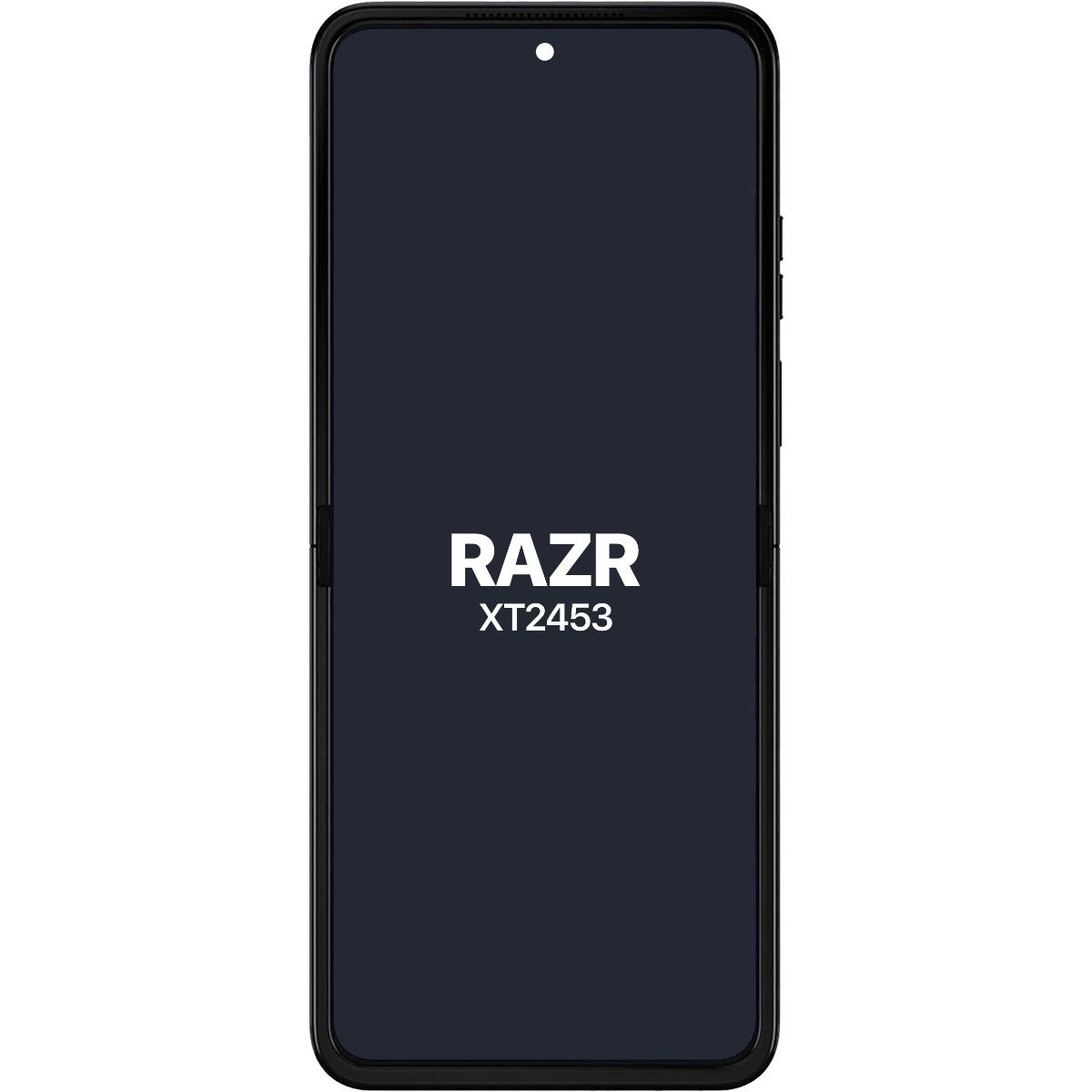 Motorola Razr 2024 / Razr 50 (XT2453 / 2024) Inner LCD with Touch + Frame (Spritz Orange)