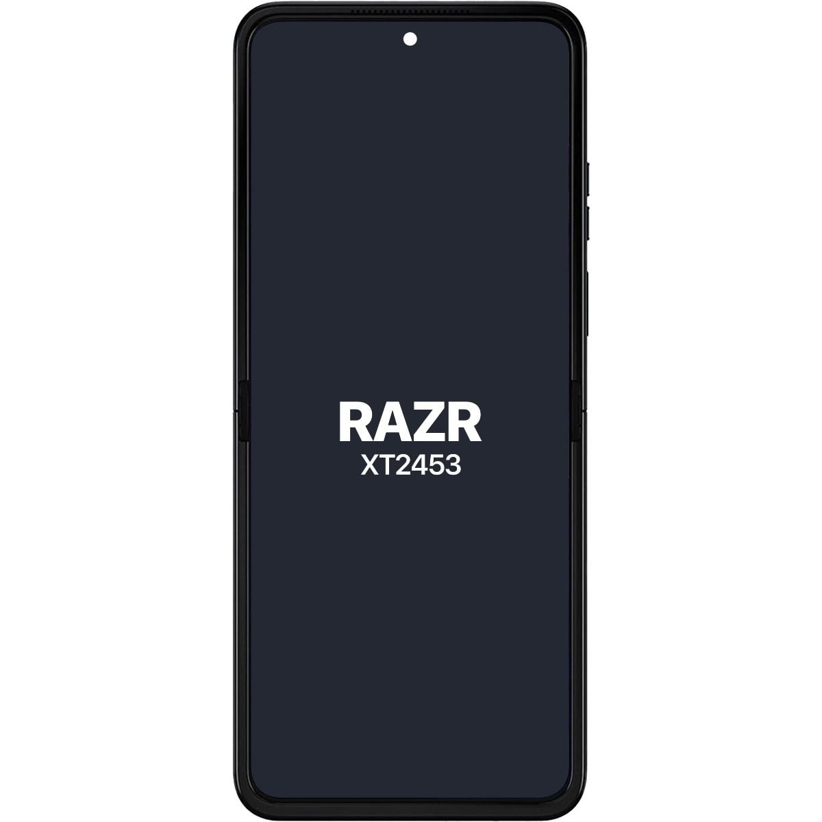 Motorola Razr 2024 / Razr 50 (XT2453 / 2024) Inner LCD with Touch + Frame (Koala Grey)