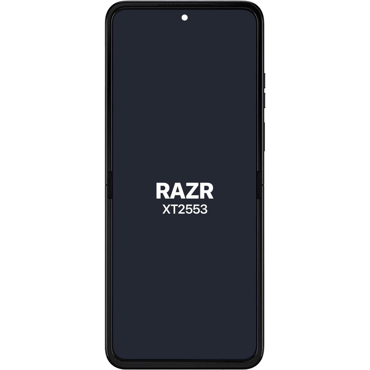 Motorola Razr 2025 / Razr 60 (XT2553 / 2025) Inner LCD with Touch + Frame (Lightest Sky)