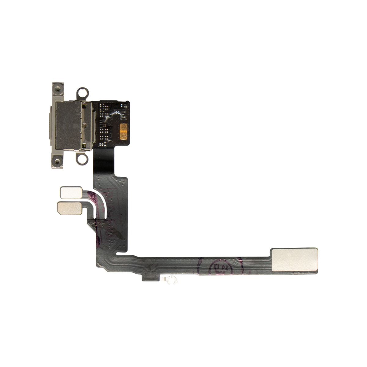 iPhone 16 Pro Charging Port Flex White Titanium