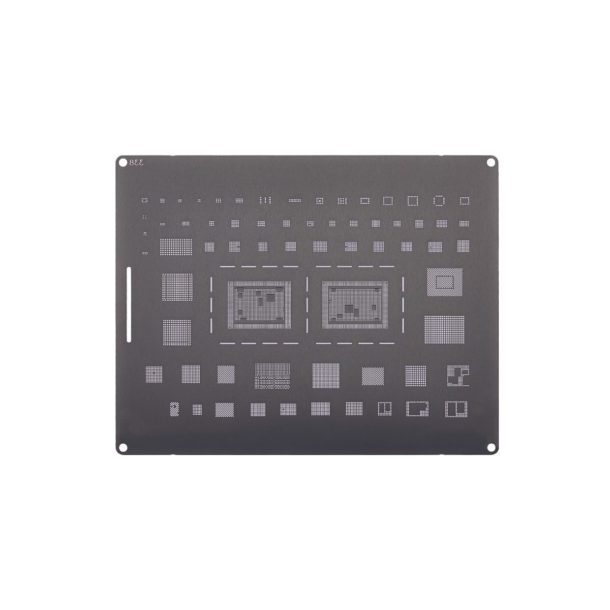 Bumblebee Stencil (QS338) For IPhone 15 / IPhone 15 Plus / IPhone 15 Pro / IPhone 15 Pro Max (Black) (Qianli)