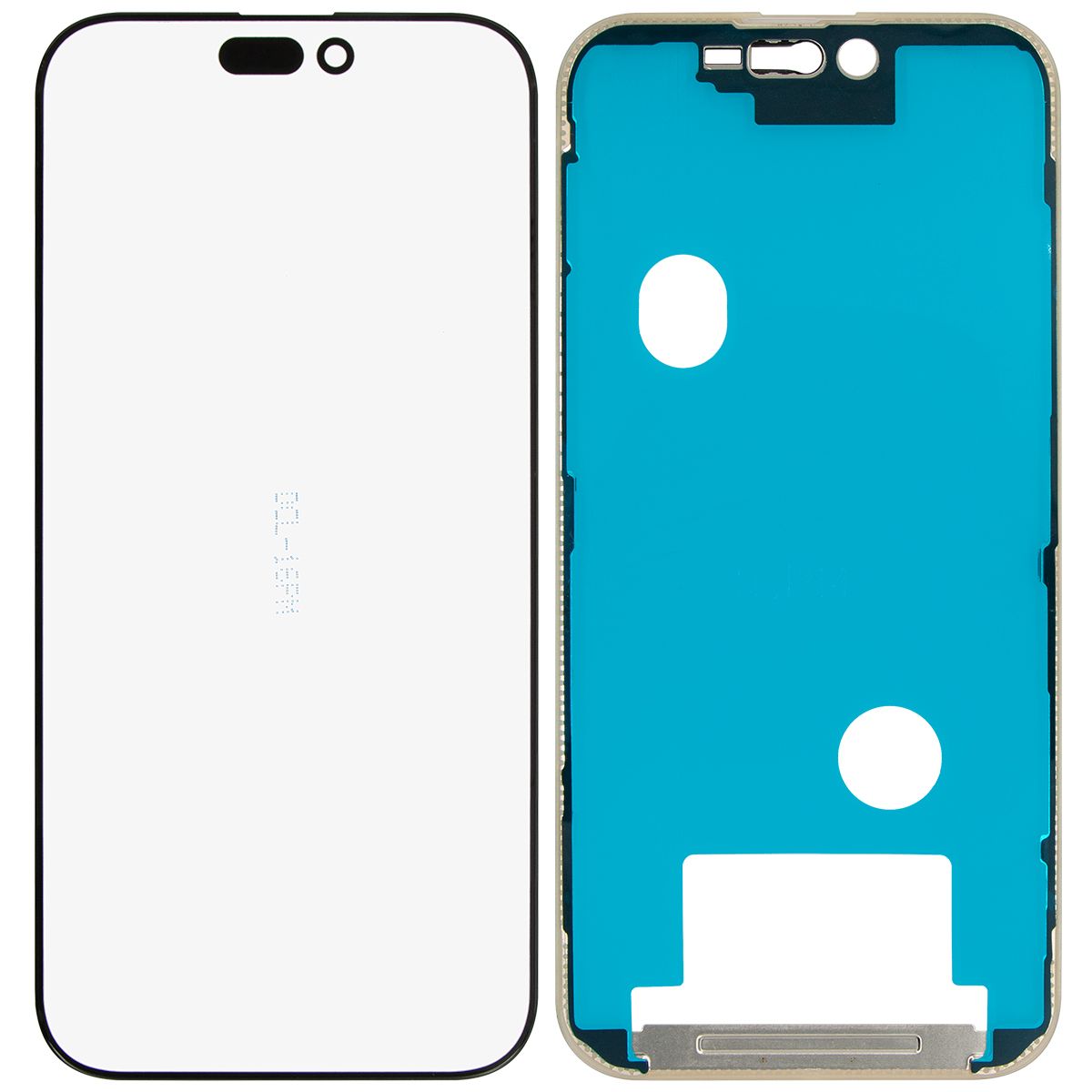 iPhone 16 Pro Max 3 in 1 With Frame Included (Front Glass + OCA Pre-Installed) (OCA Master)