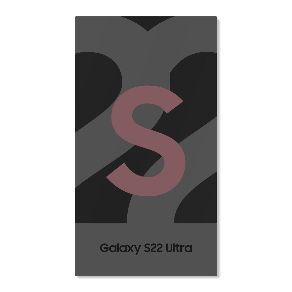 BOX FOR SAMSUNG GALAXY S22 ULTRA BURGUNDY