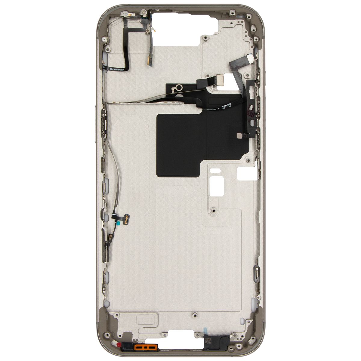 iPhone 16 Pro Max Mid-Frame Housing W/ Small Parts Natural Titanium (US Version)