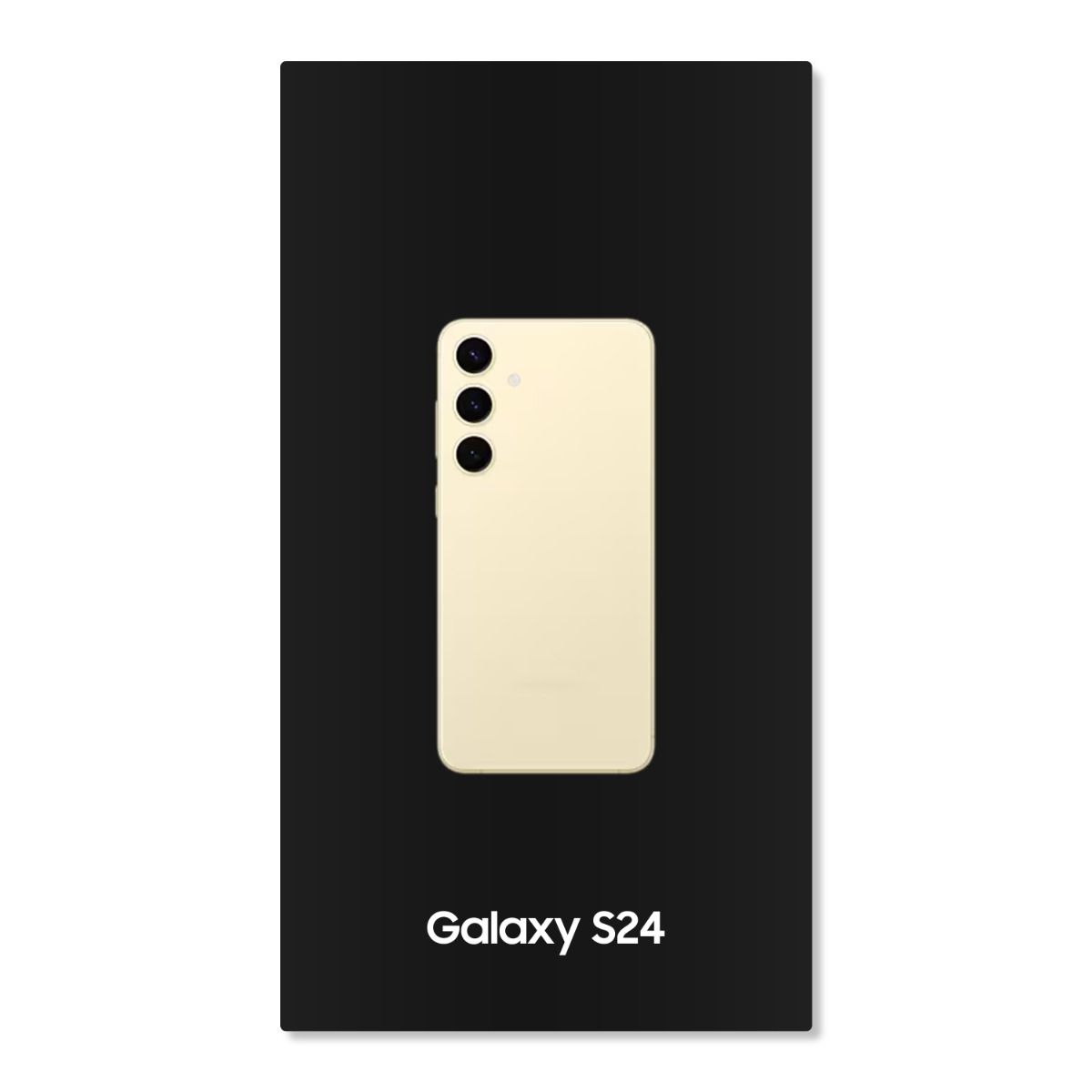 BOX FOR SAMSUNG GALAXY S24 AMBER YELLOW
