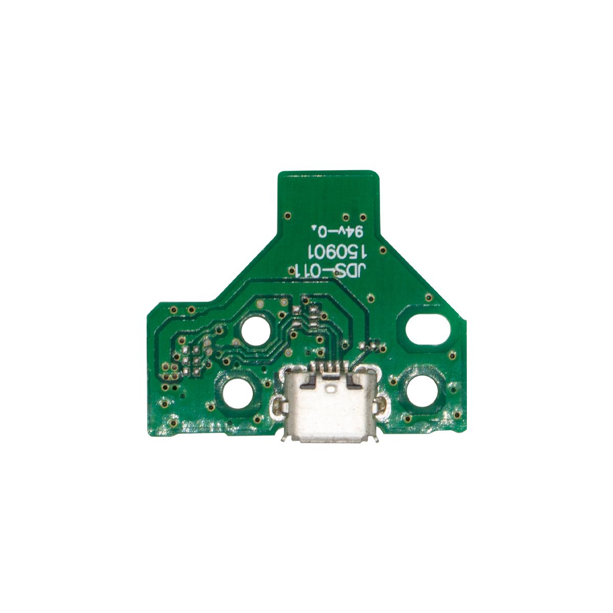 PlayStation 4 Controller (Version 2: JDS-020) Micro USB Charging Port Board With 12-Pin Flex Cable
