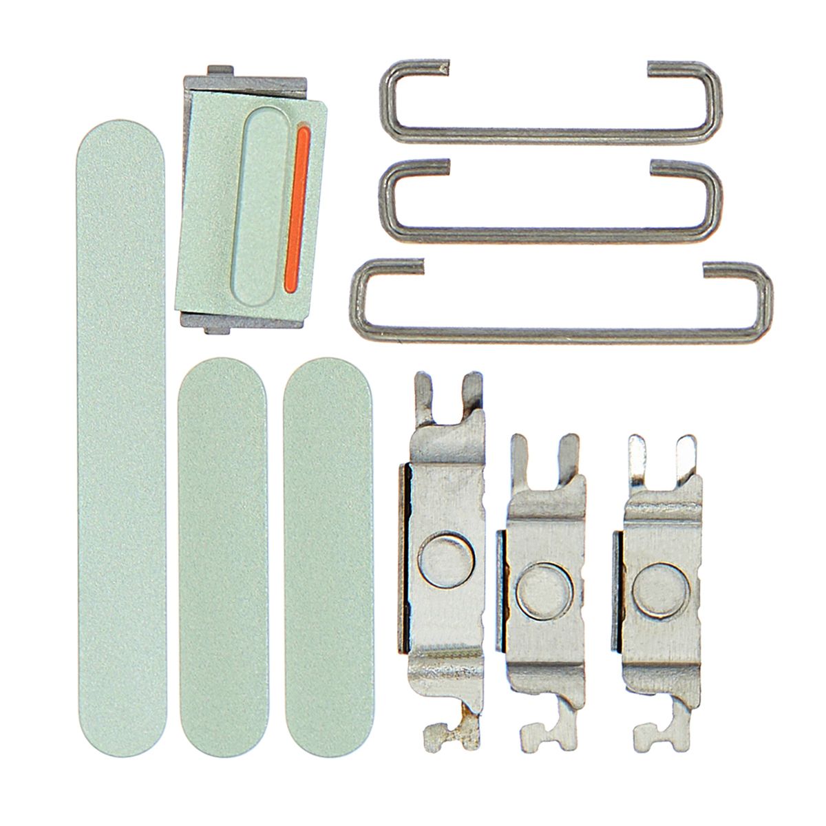 iPhone 12 Hard Buttons (Power / Volume / Switch) (Green)