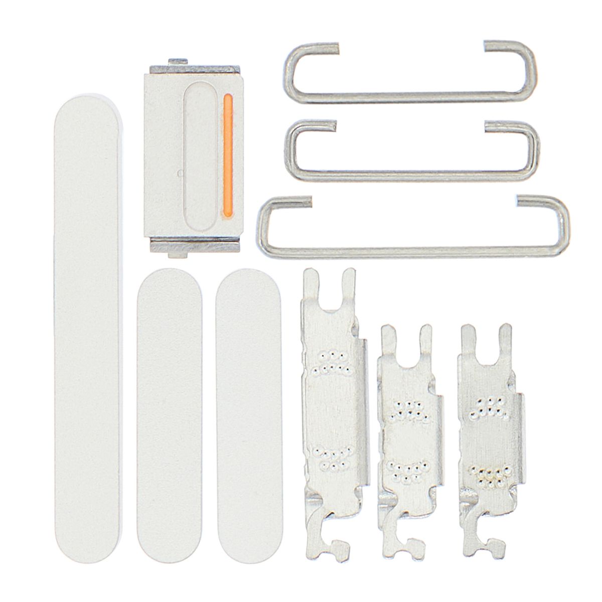 iPhone 12 Hard Buttons (Power / Volume / Switch) (White)