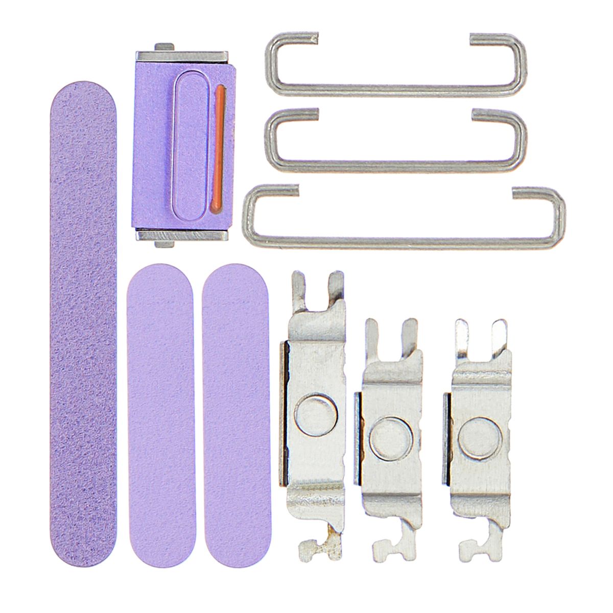 iPhone 12 Hard Buttons (Power / Volume / Switch) (Purple)