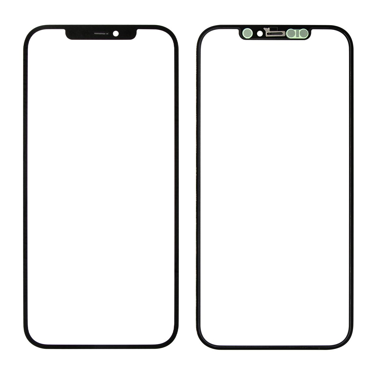 iPhone 12 / 12 Pro 2 in 1 With Frame Included (Front Glass + OCA Pre-Installed)