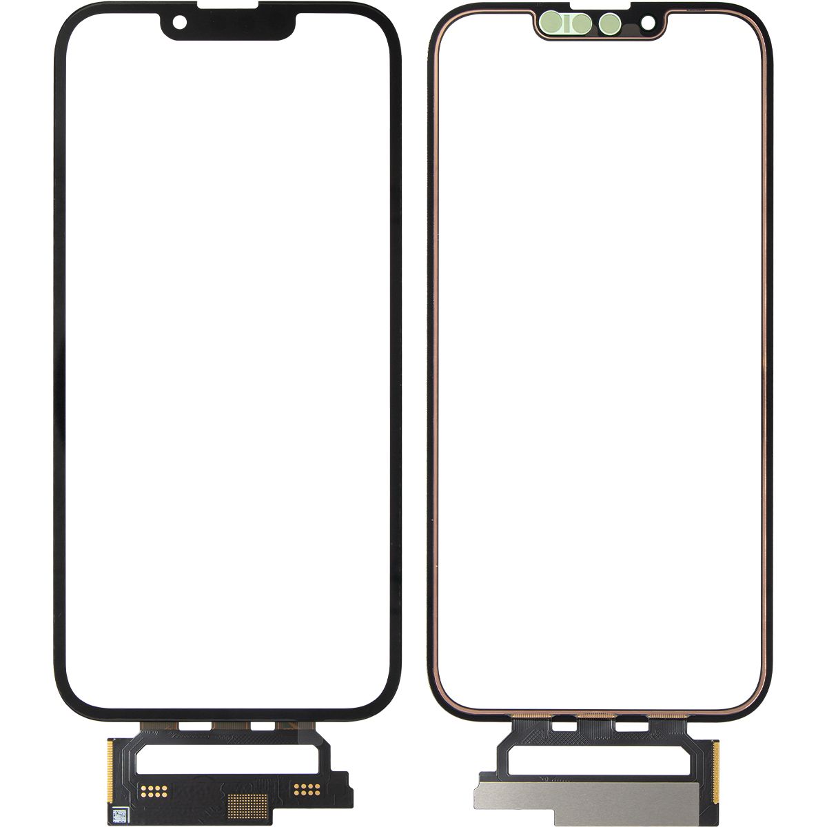 iPhone 13 (Front Glass + OCA + Short Touch + OCA Pre-Installed) 4 in 1 With Frame Included
