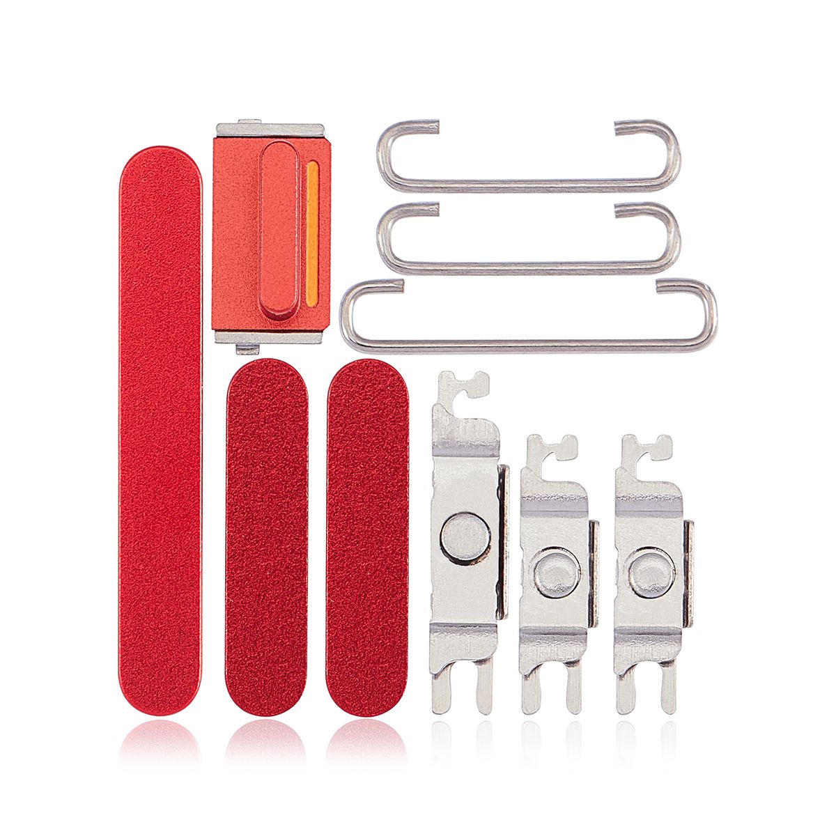 iPhone 14 / 14 Plus - Hard Buttons (Power / Volume / Switch) (Red)