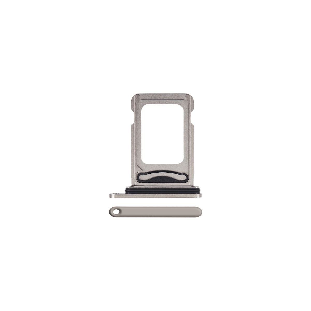 iPhone 15 Pro / 15 Pro Max Dual Sim Card Tray (White Titanium)