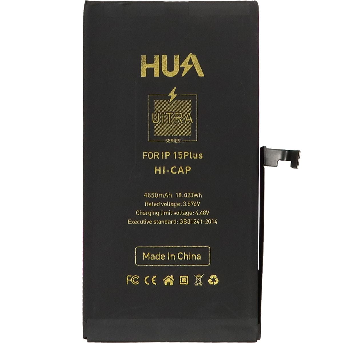 HUA Ultra iPhone 15 Plus Battery
