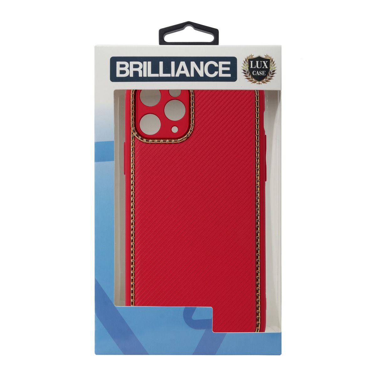Brilliance LUX For iPhone 14 Pro Max Diamong Piece Case Red