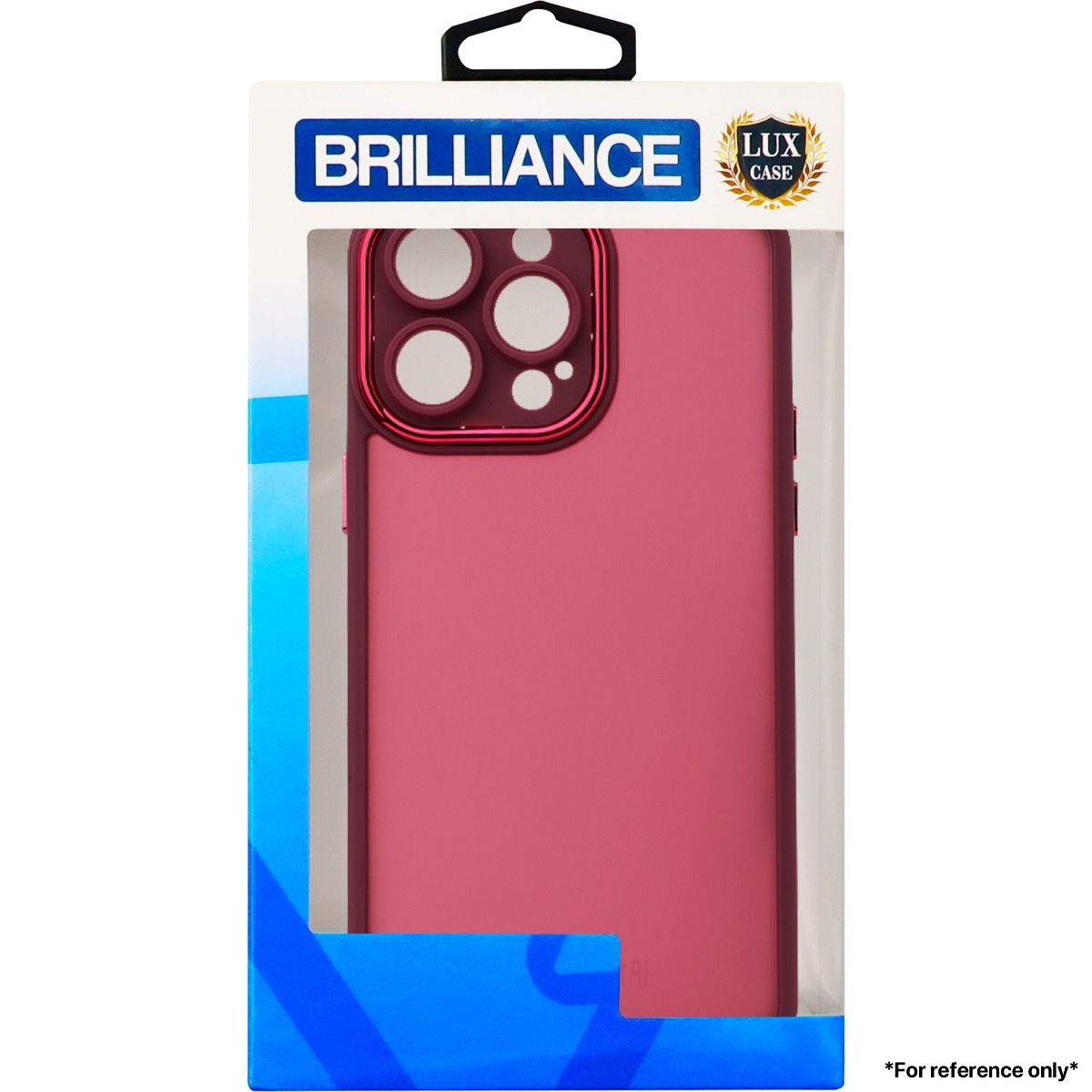 Brilliance LUX For iPhone XR 3D Electroplating Case Red