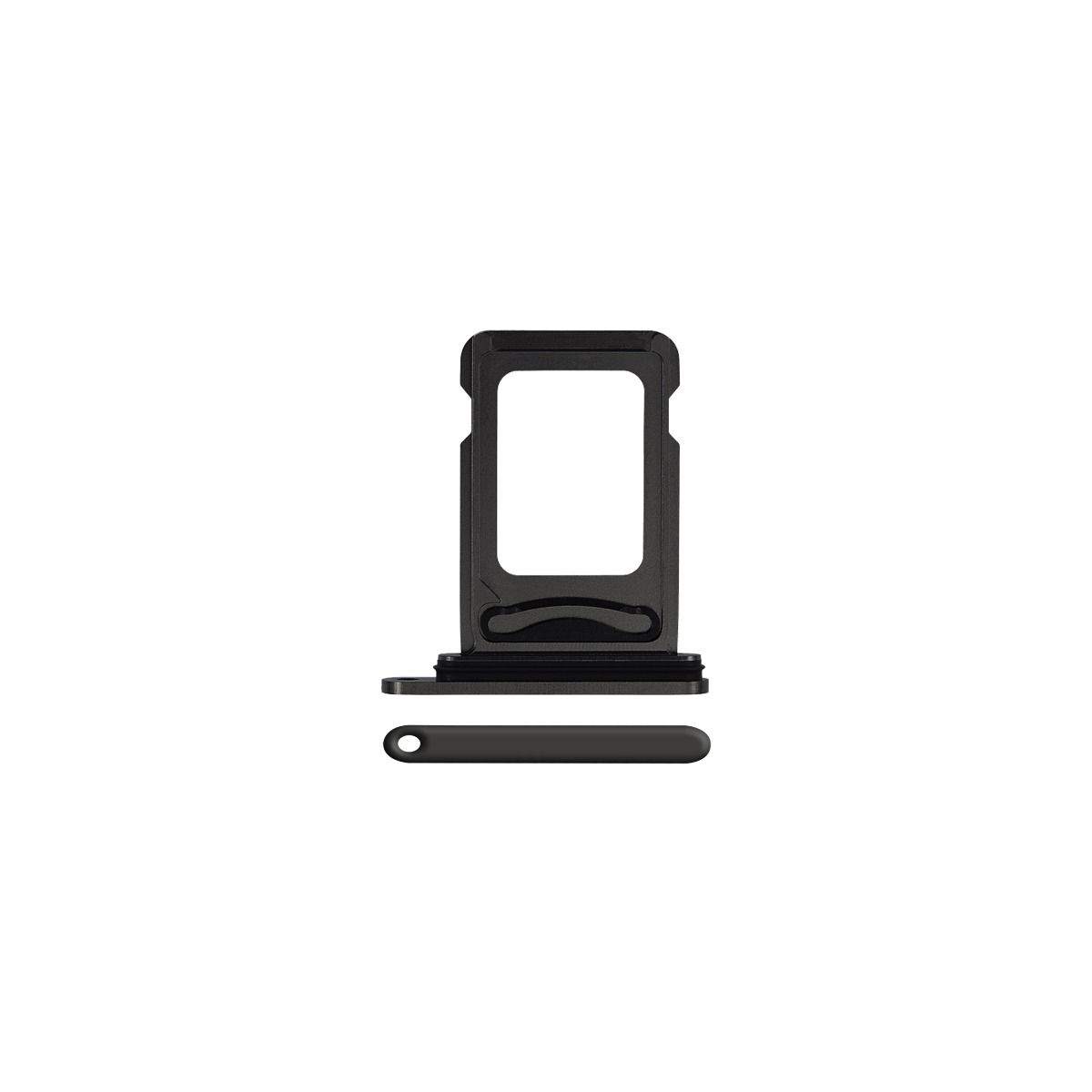 iPhone 15 Pro / 15 Pro Max Dual Sim Card Tray (Black Titanium)