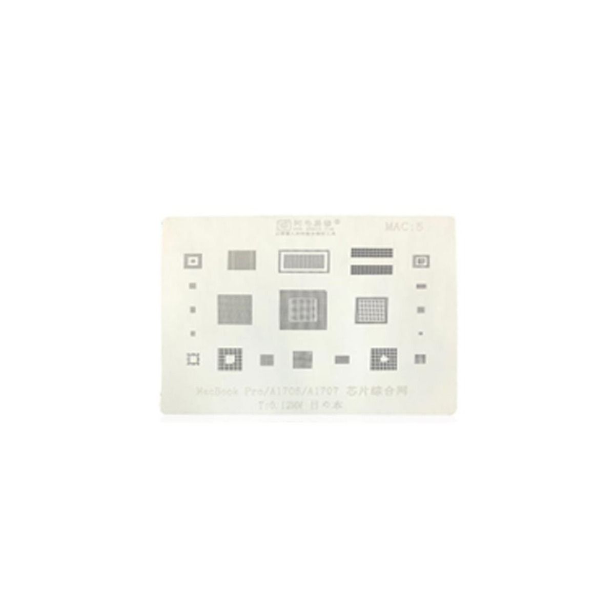 IC Comprehensive Stencil Compatible For MacBook Pro (A1706 / A1707) (MAC 5)