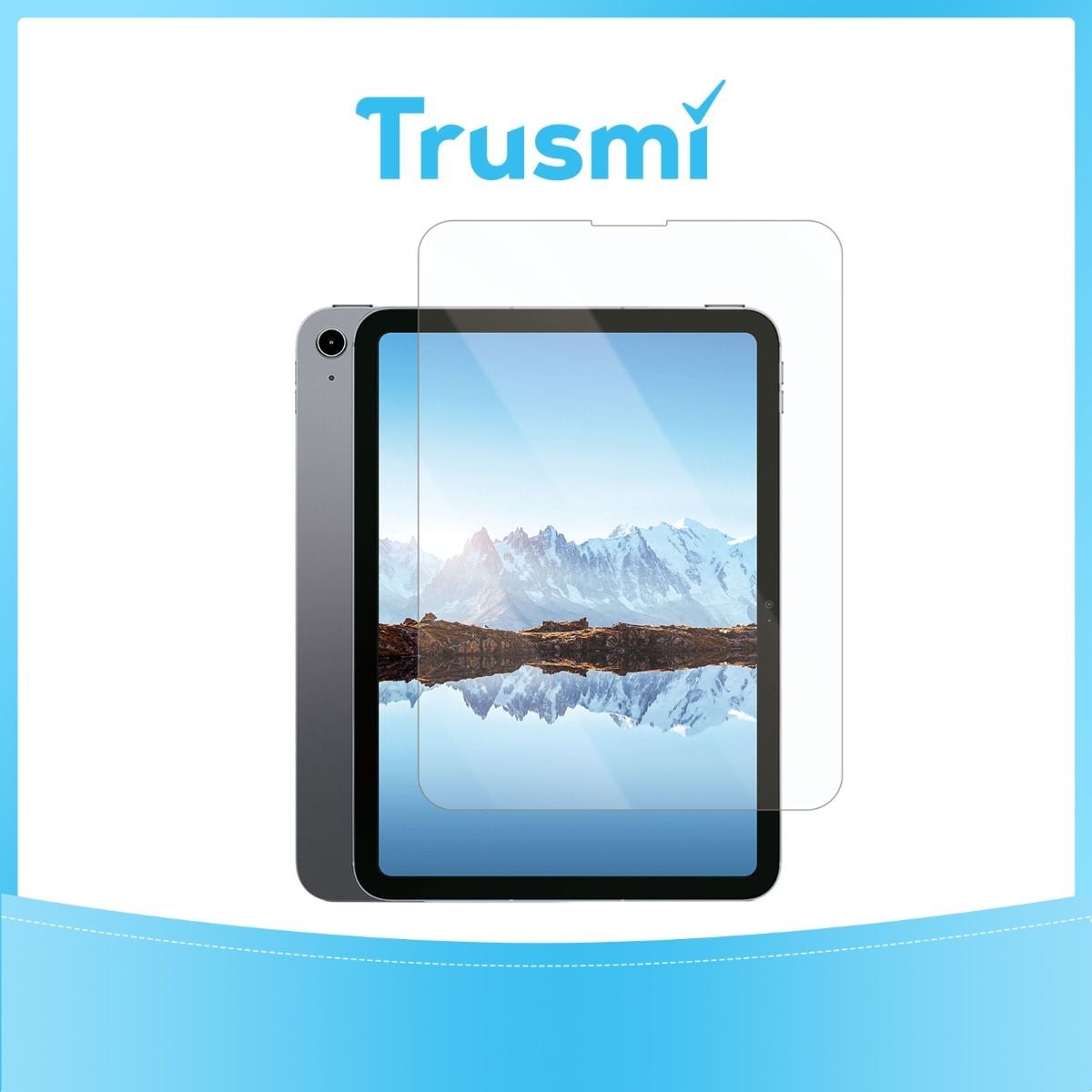 TRUSMI iPad Pro 11.0" 1st / 2nd/ 3rd/ 4th GEN / Air 4 / Air 5 Tempered Glass In Retail Packaging