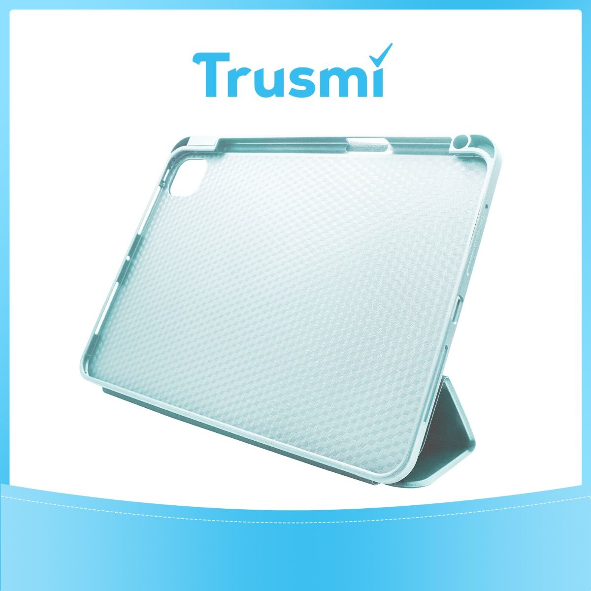 TRUSMI iPad Air 13'' / iPad Pro 12.9'' (2022/21/20/18) Foldable Case Blue
