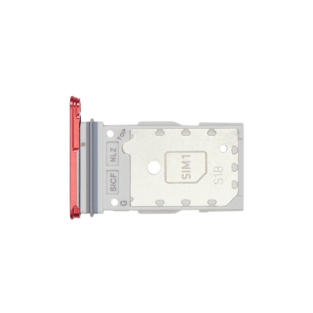 Samsung S25 / S25 Plus Dual Sim Card Tray (Coral Red)