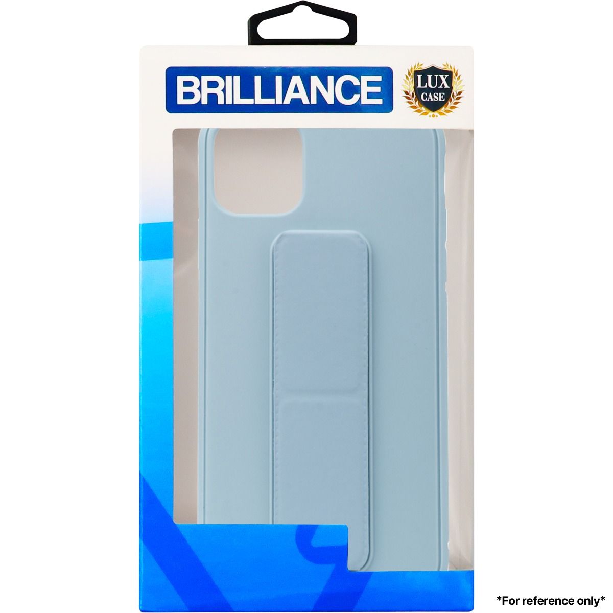 Brilliance LUX For Samsung S21 Plus Big Stand Phone Case Light Blue