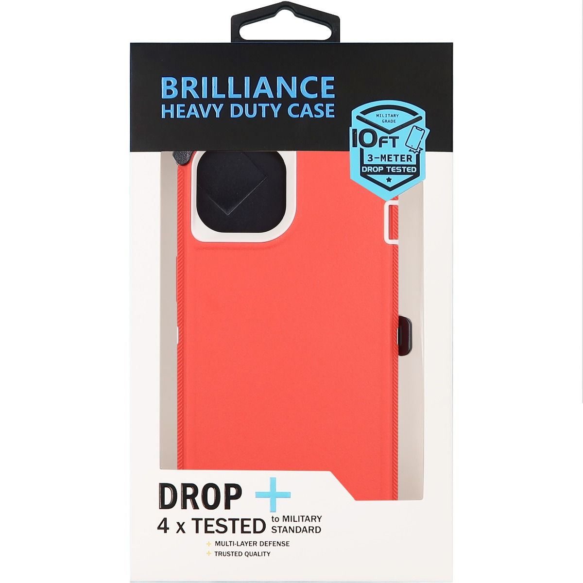 Brilliance HEAVY DUTY iPhone 14 (Pro Series) Case Red